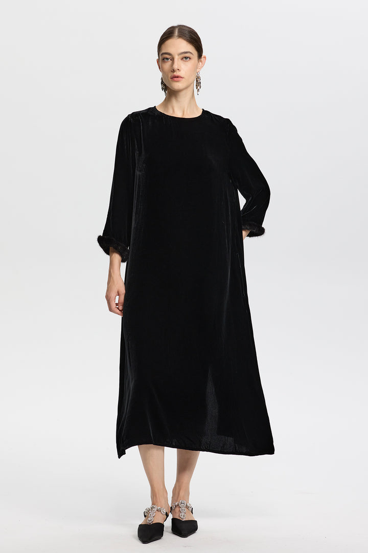 Irene Velvet Dress