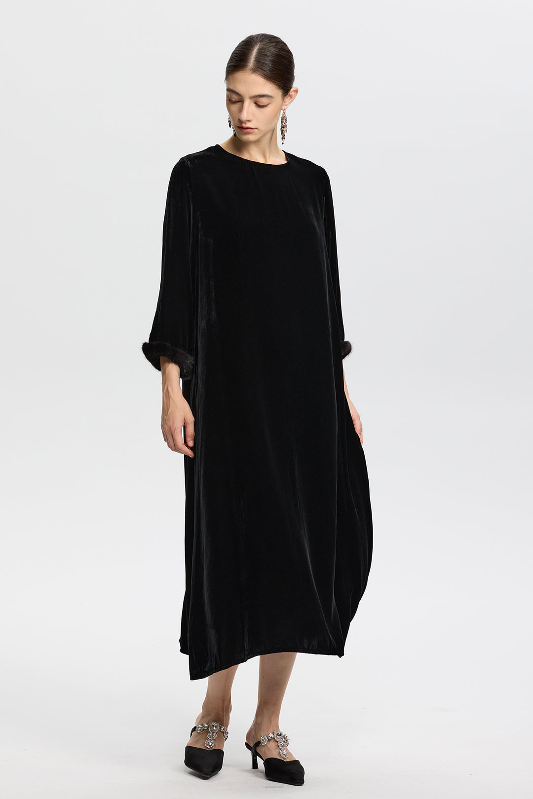 Irene Velvet Dress