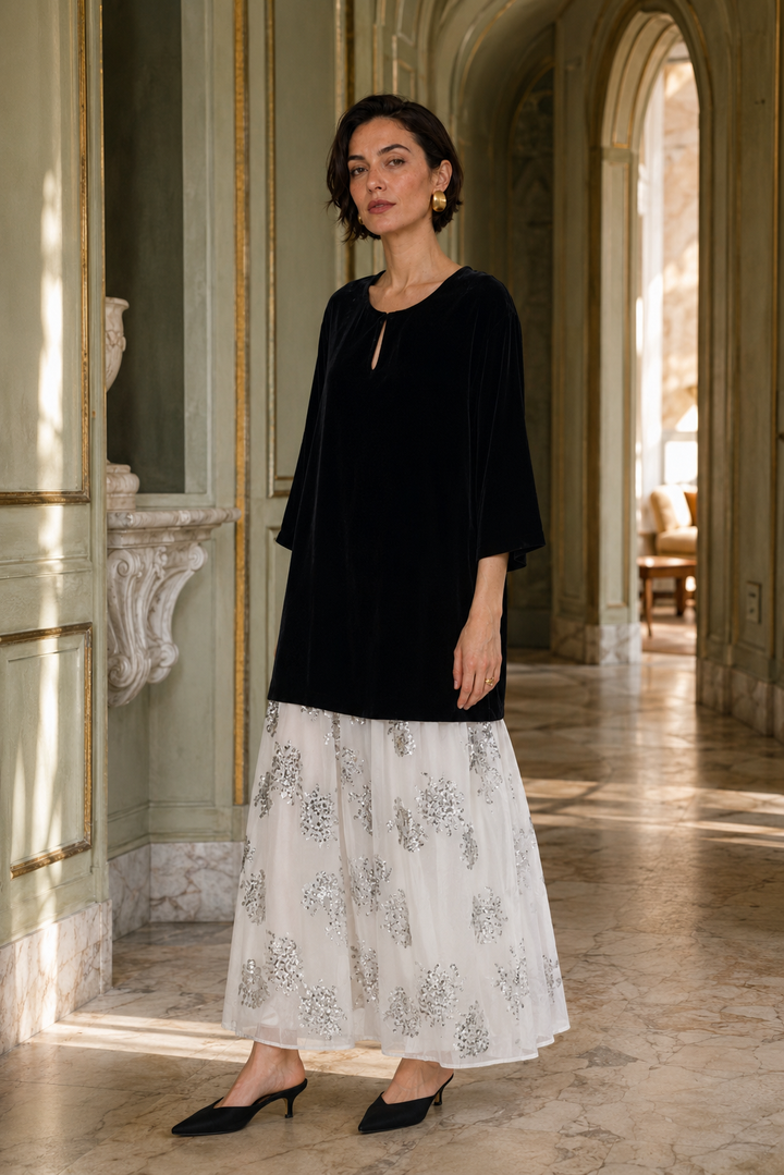 Viola Velvet Maxi Dress