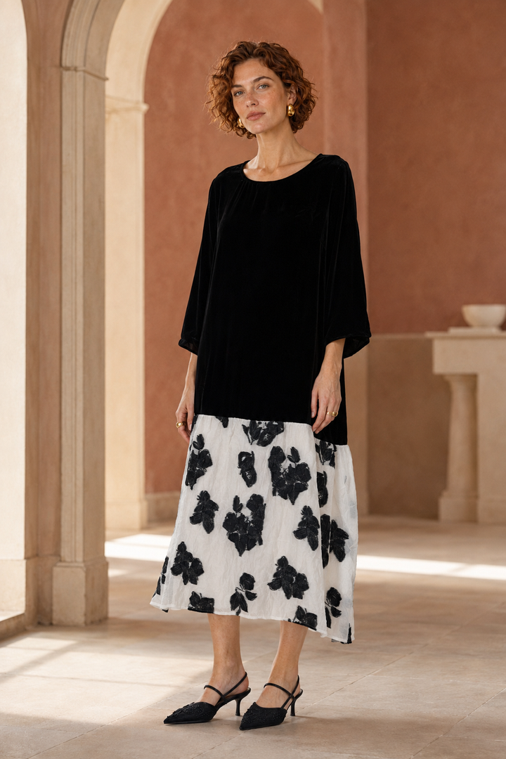 Giselle Velvet Maxi Dress