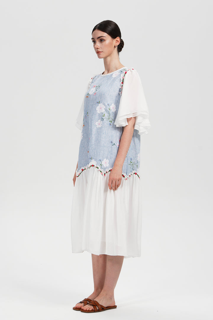 Marcella Artisan Bloom Dress