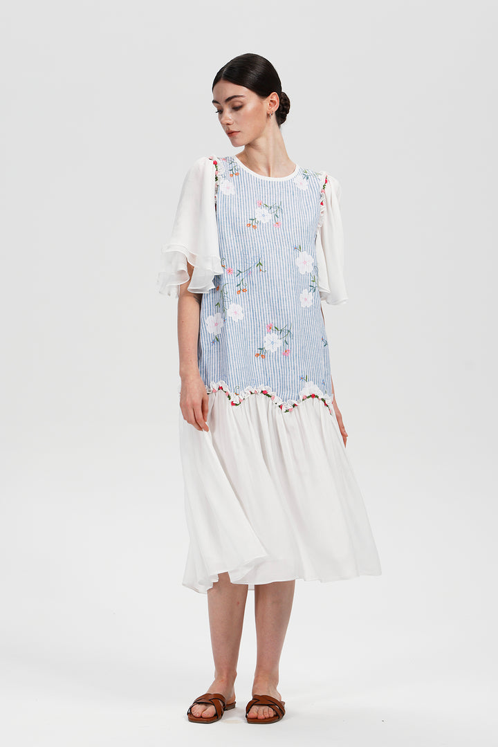 Marcella Artisan Bloom Dress