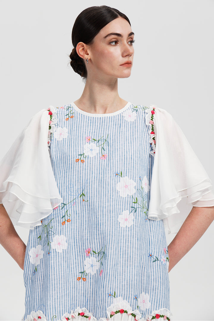 Marcella Artisan Bloom Dress