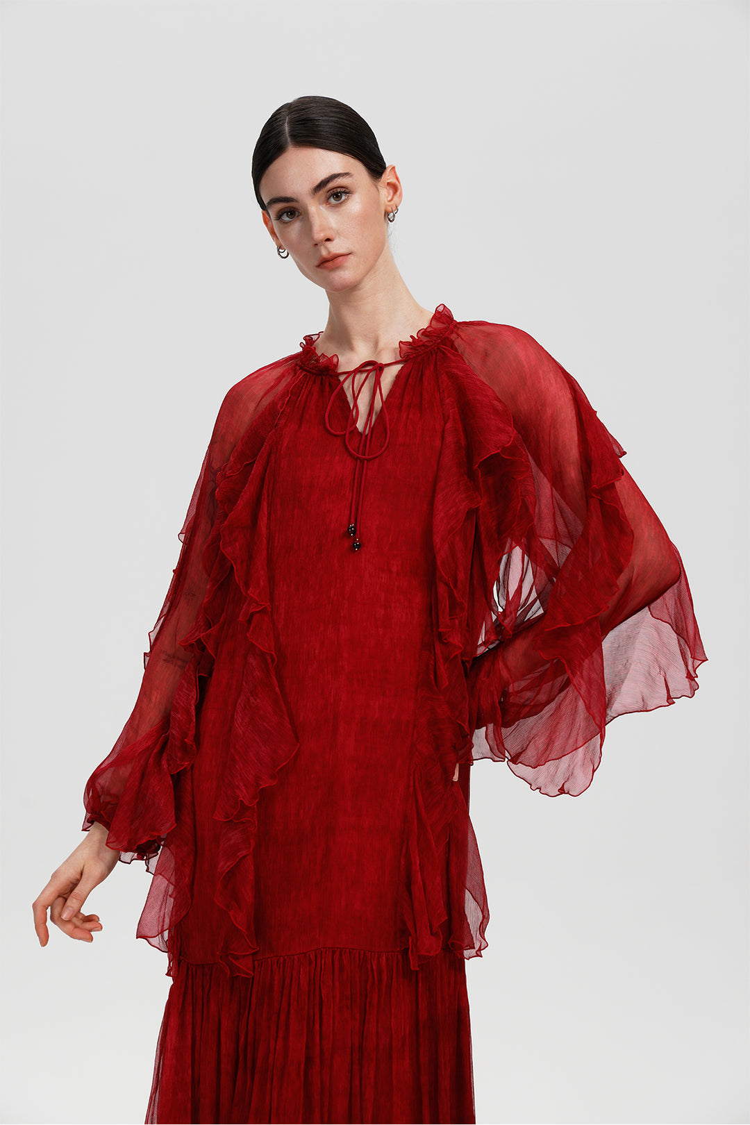 ruby silk dress Ruby Silk Maxi Dress