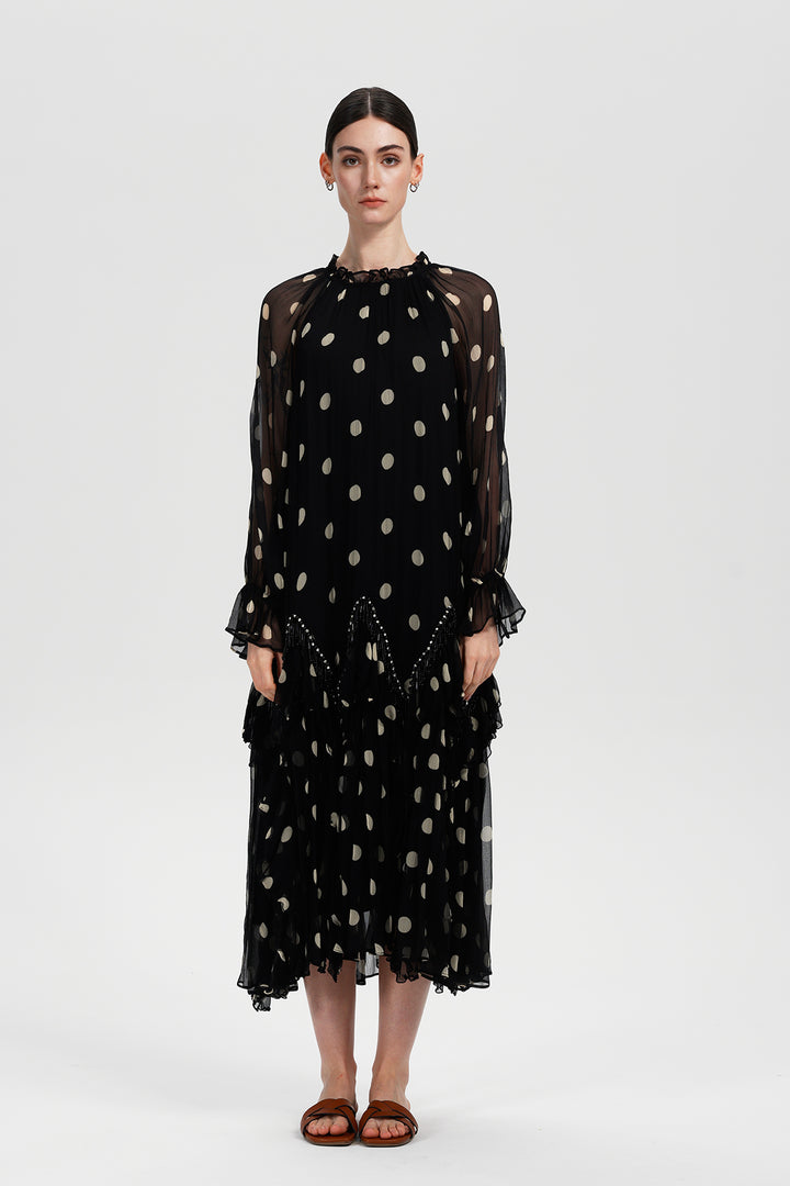 Avianne Midnight Dot Dress