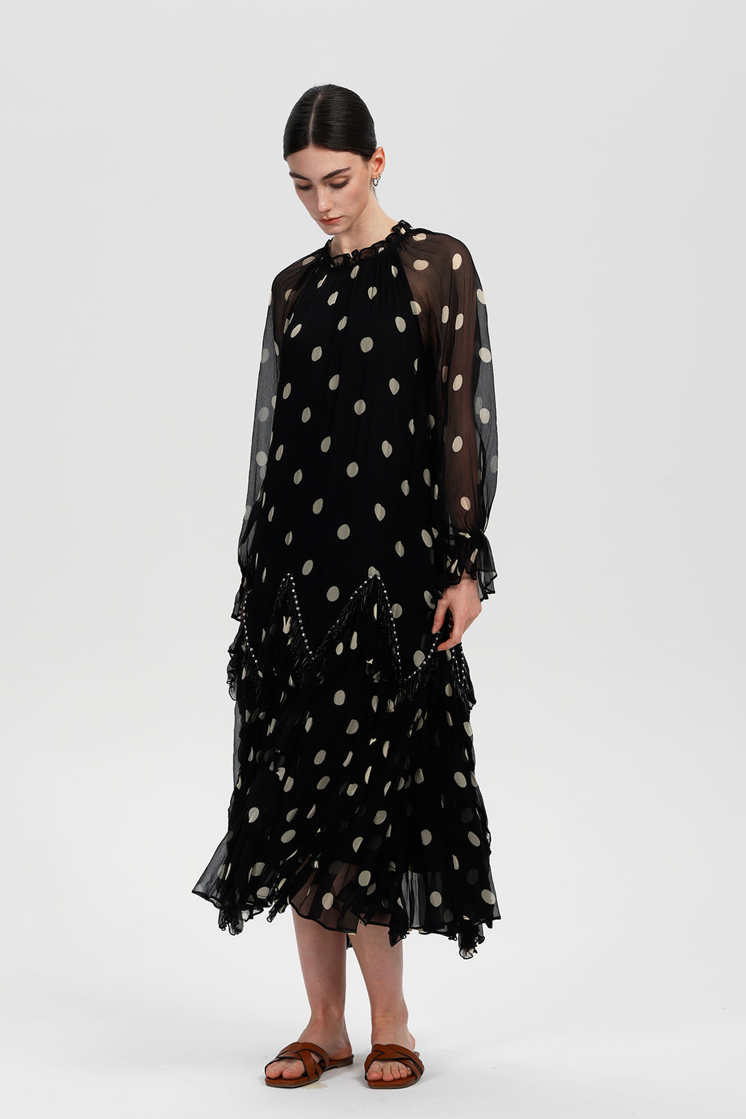 Avianne Midnight Dot Dress