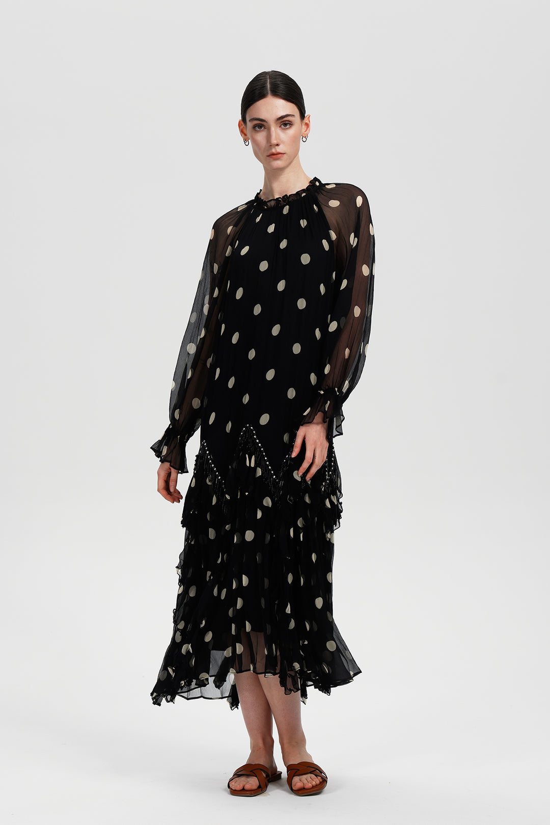 Avianne Midnight Dot Dress