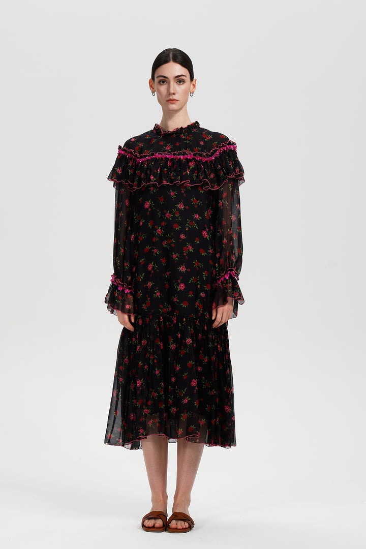 Seraphina Rose Noir Dress