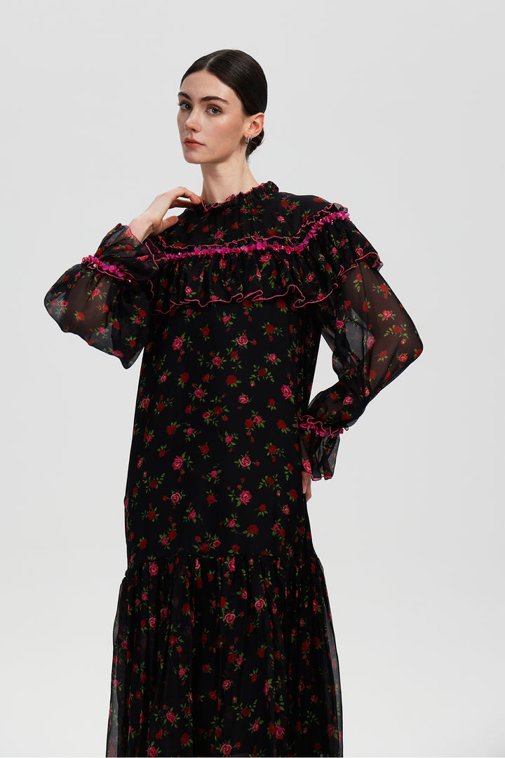 Seraphina Rose Noir Dress