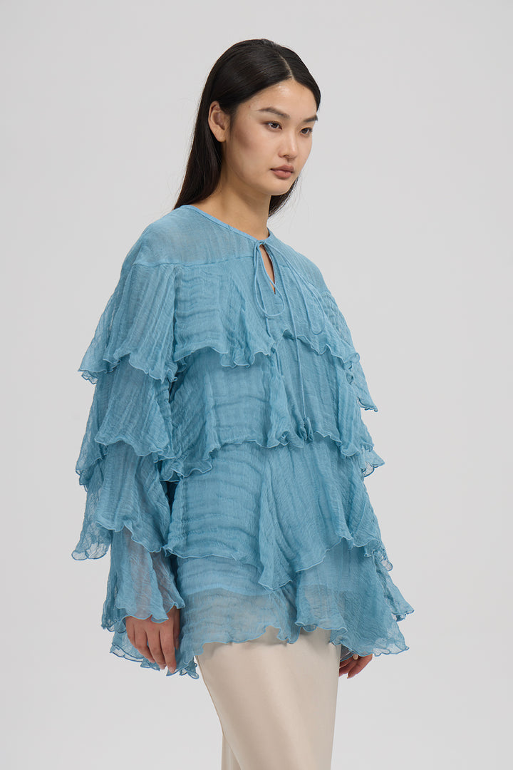 Nerine Ruffle Blouse
