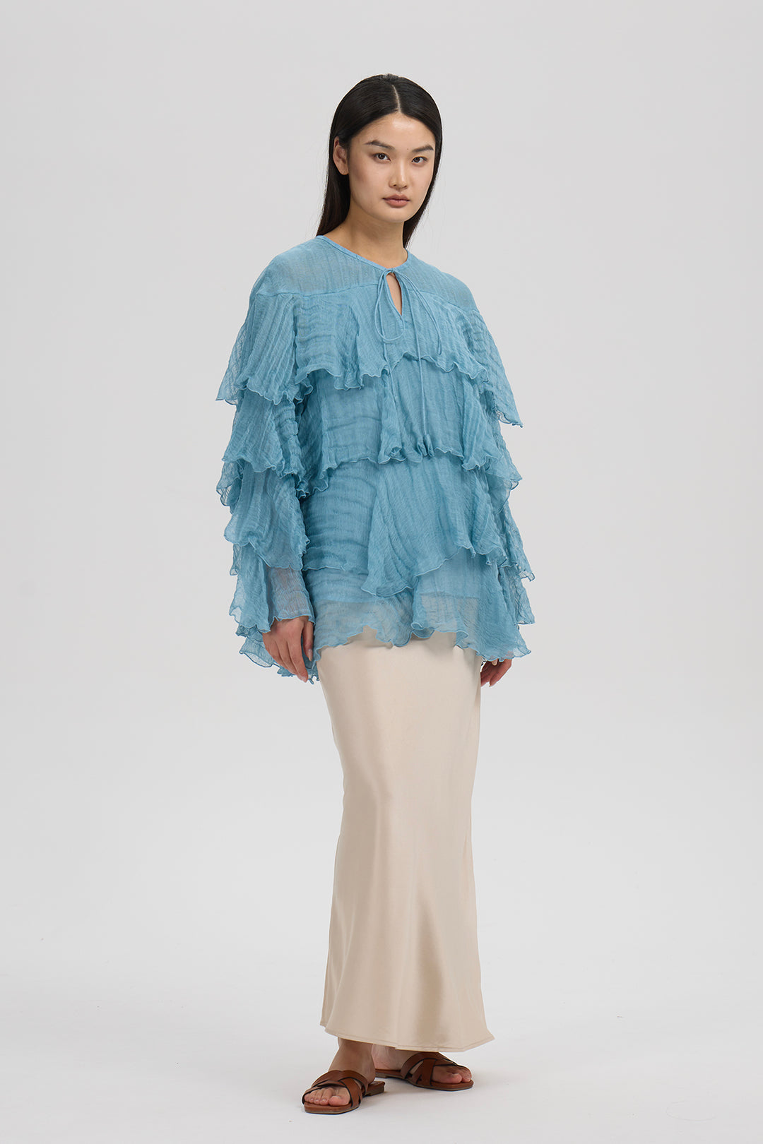 Nerine Ruffle Blouse