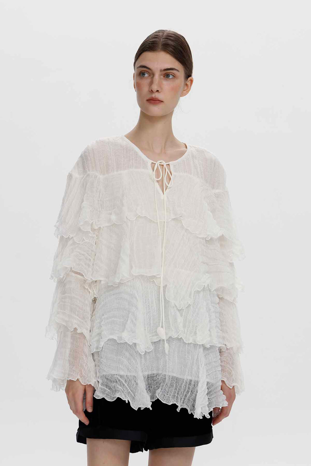 Nerine Ruffle Blouse