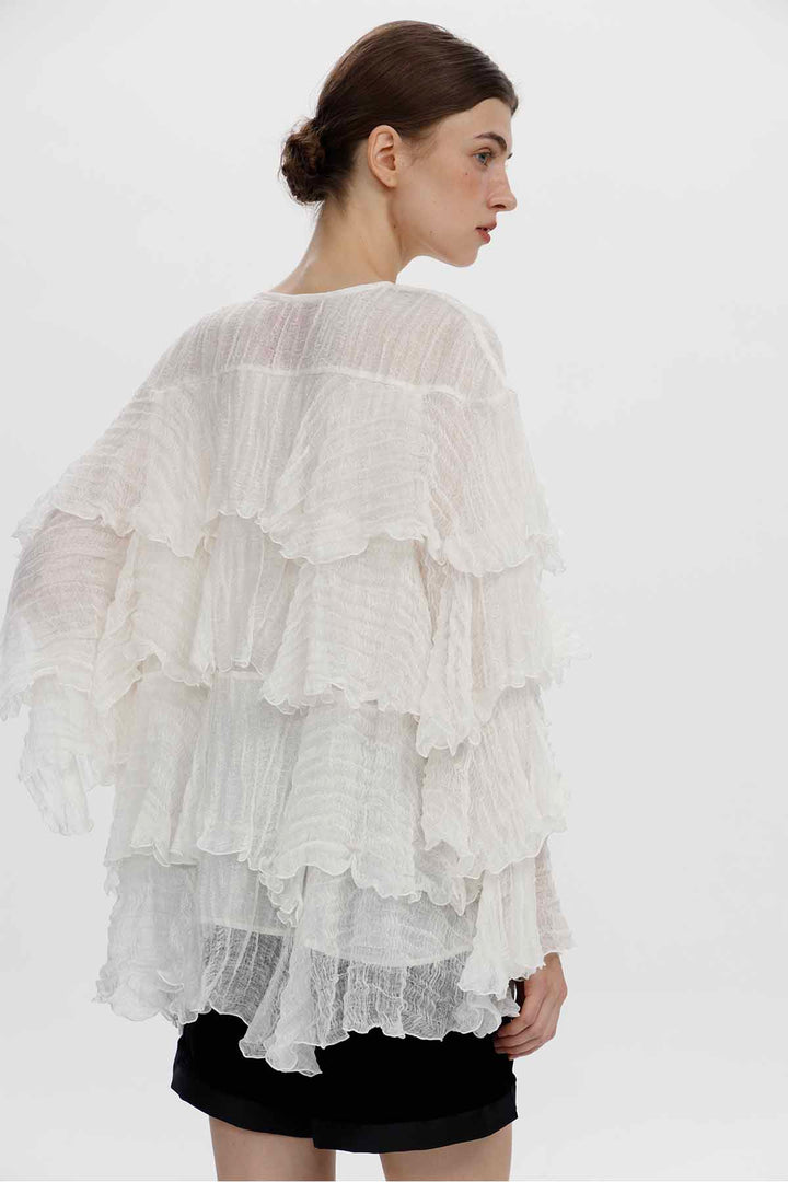 Nerine Ruffle Blouse