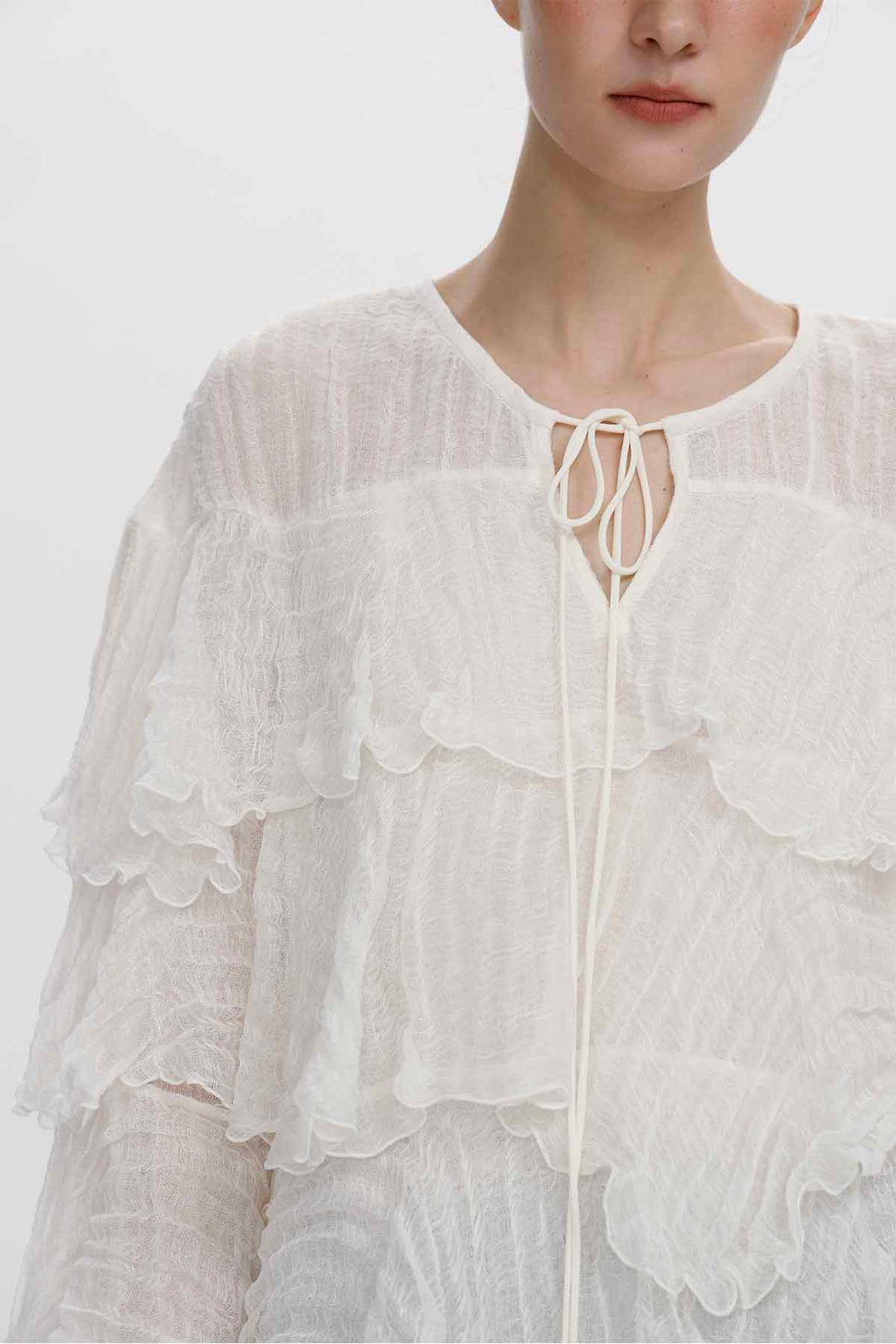 Nerine Ruffle Blouse