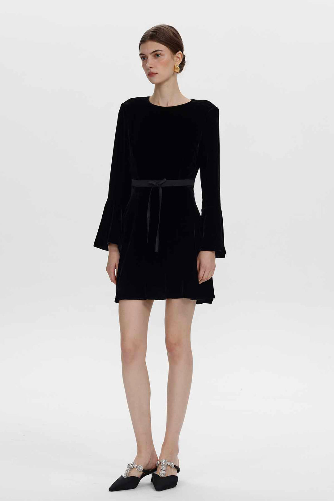 Louisa Velvet Mini Dress