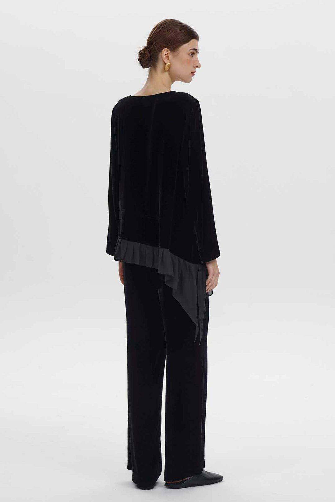 Maya Velvet Blouse