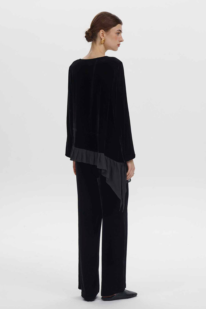 Maya Velvet Blouse