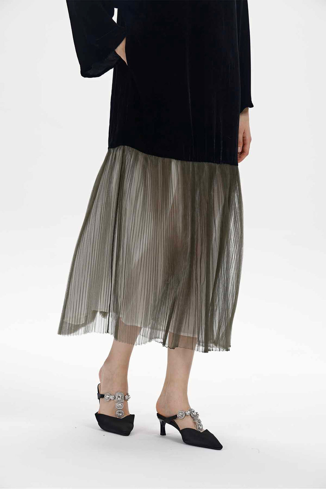 Cosima Velvet Dress