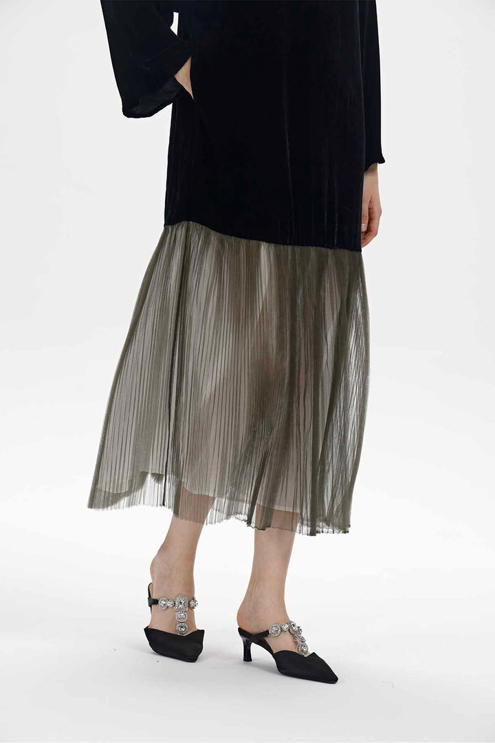 Cosima Velvet Dress