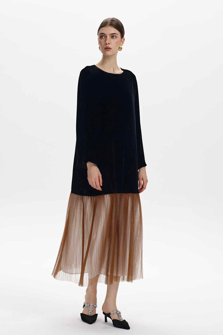 Cosima Velvet Dress