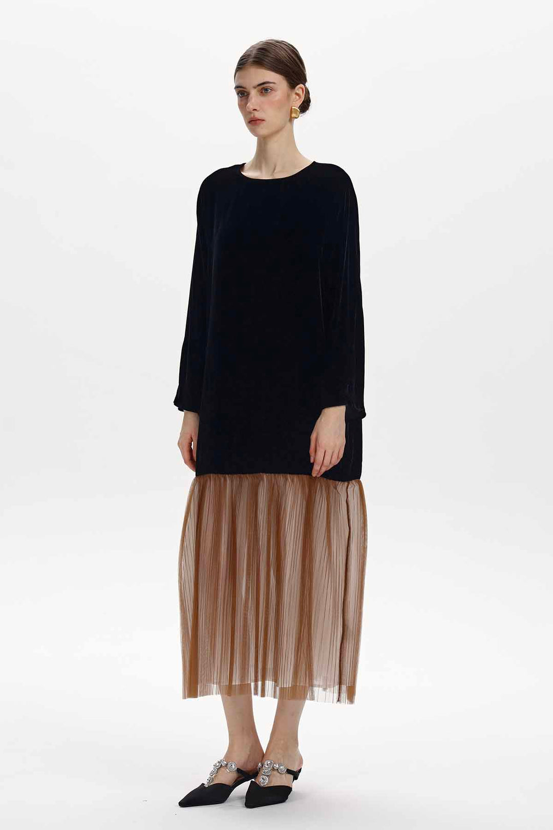 Cosima Velvet Dress