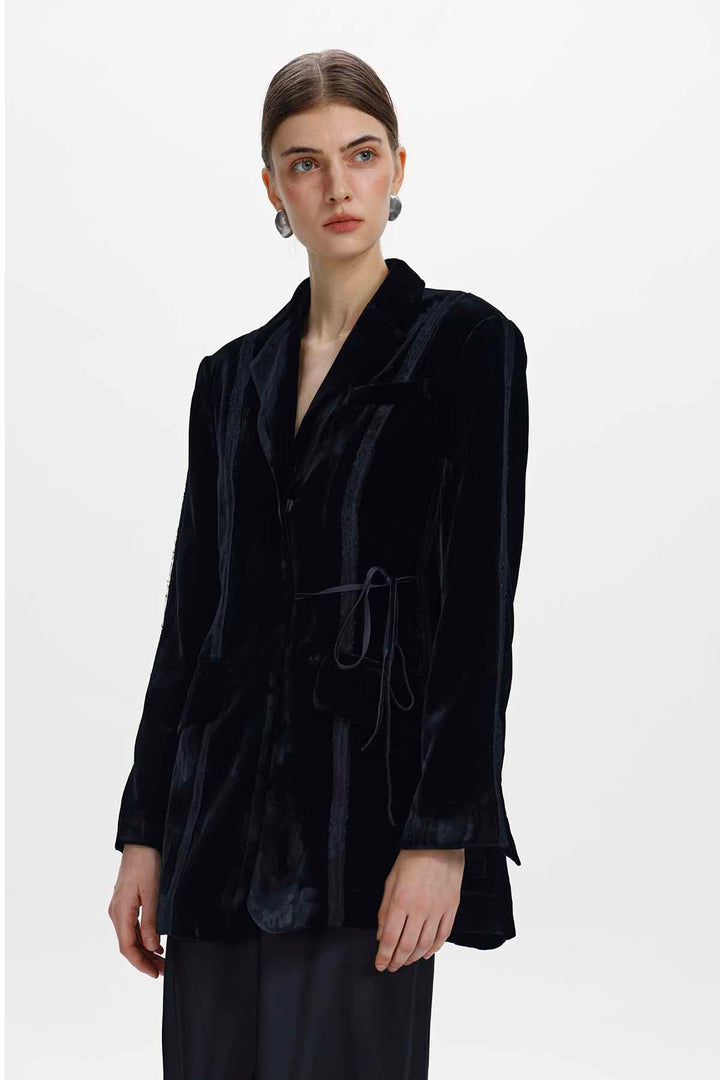 Siena Velvet Tailored Blazer