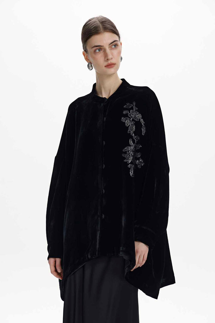 Zora Velvet Coat