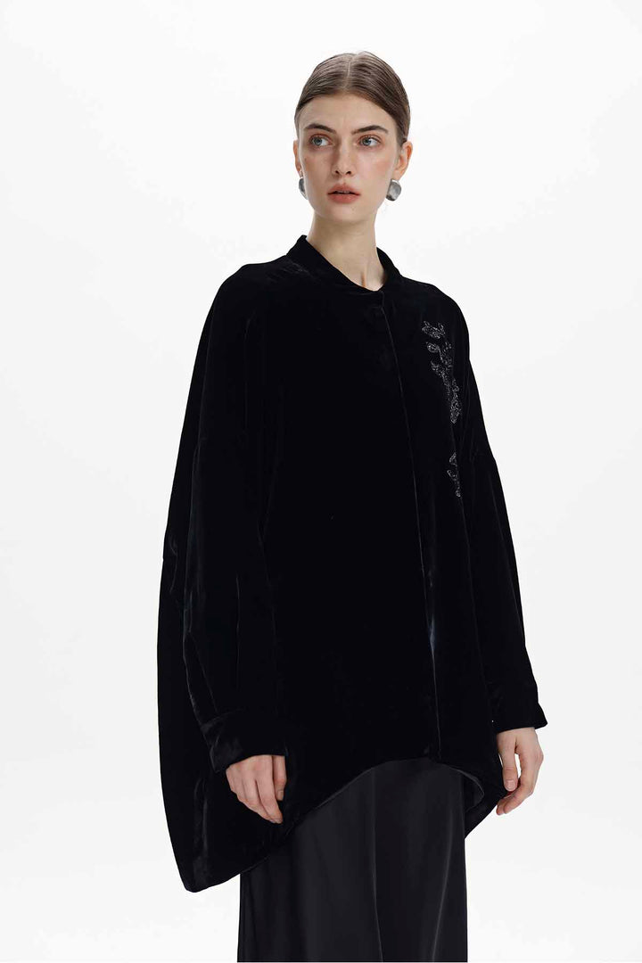 Zora Velvet Coat