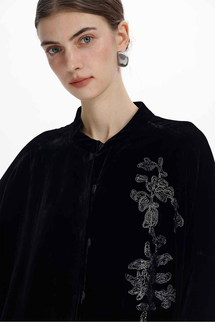 Zora Velvet Coat