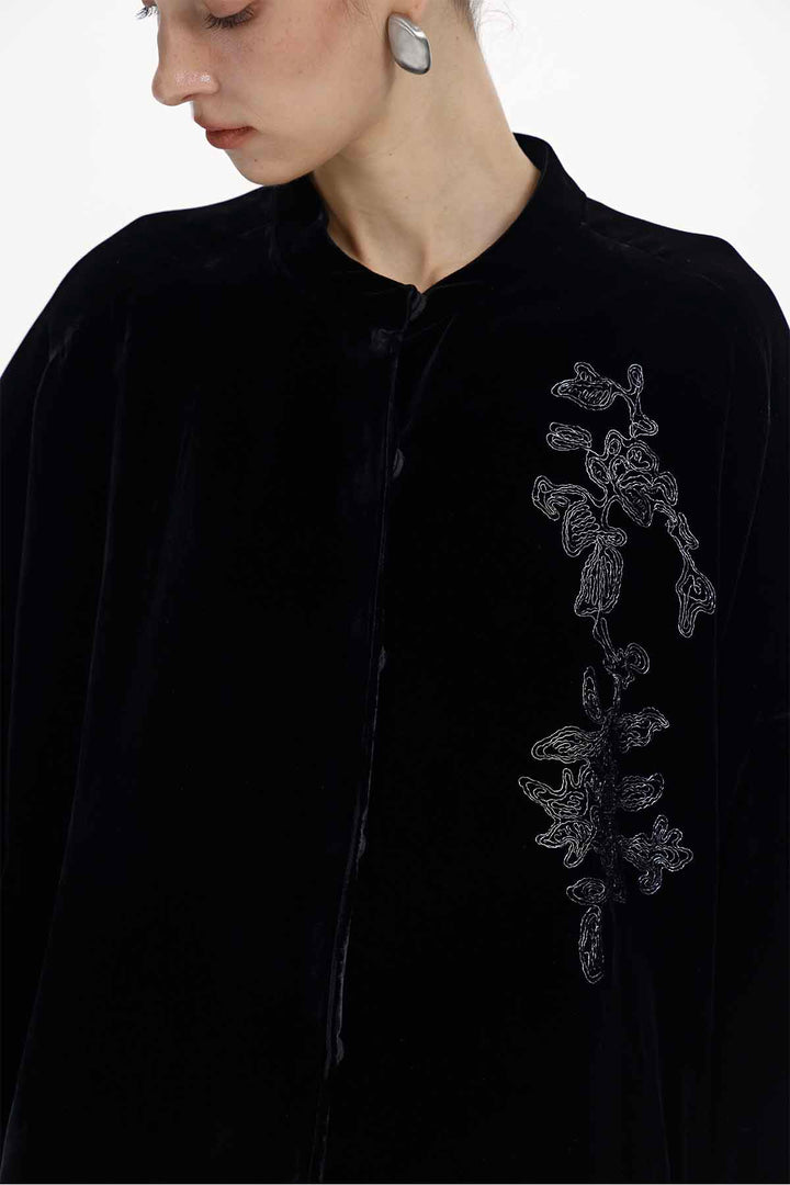 Zora Velvet Coat