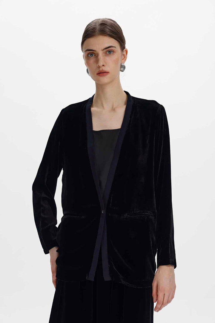 Veda Velvet Blouse