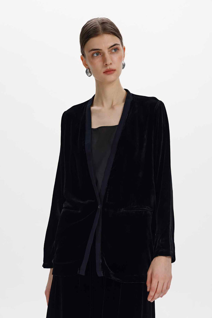 Veda Velvet Blouse