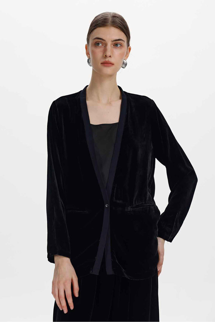 Veda Velvet Blouse