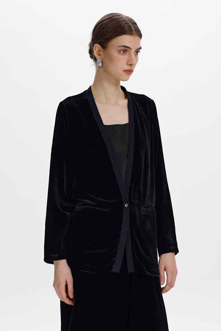 Veda Velvet Blouse