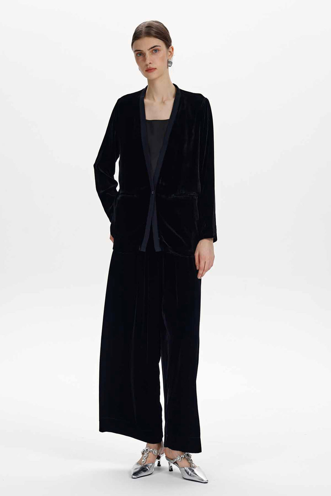 Veda Velvet Blouse