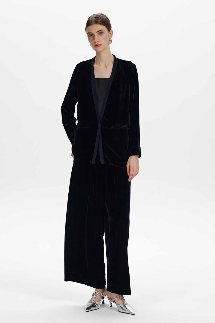 Veda Velvet Blouse