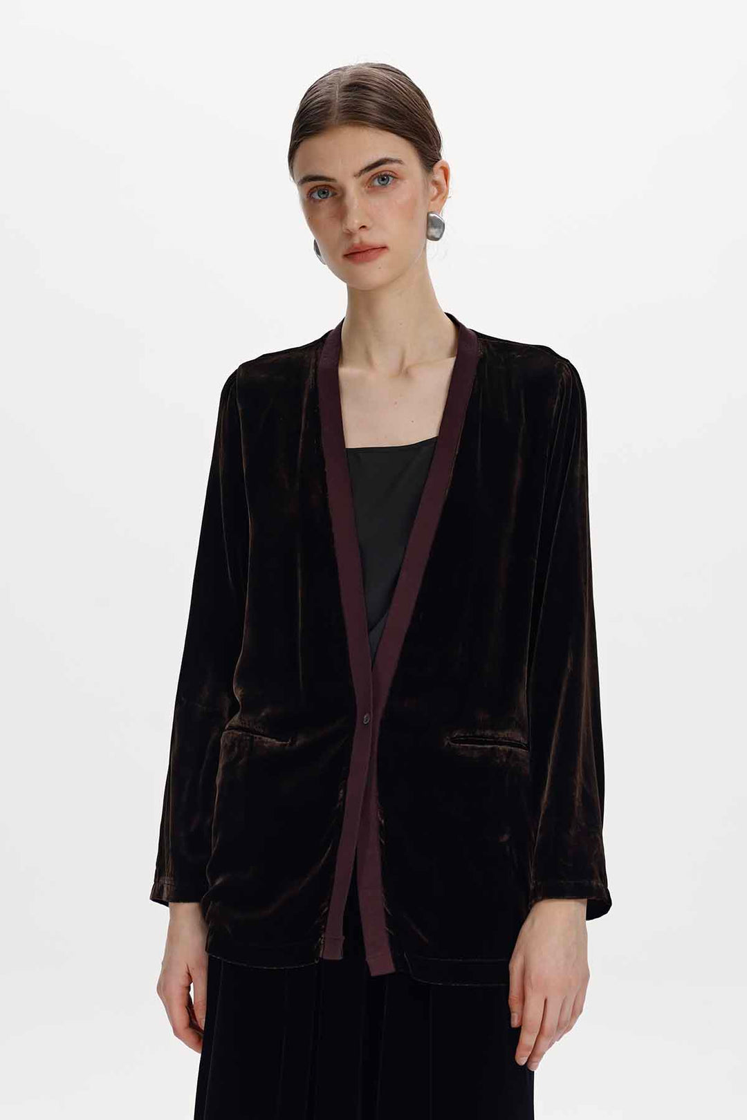 Veda Velvet Blouse
