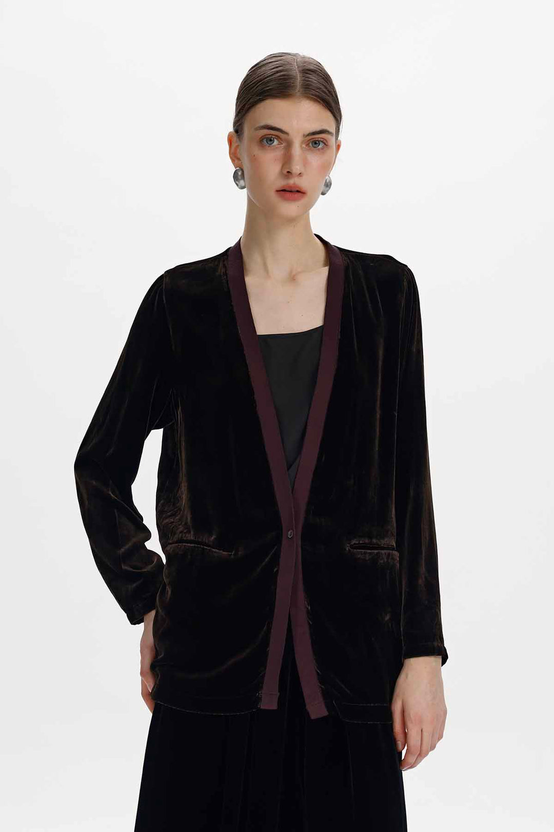 Veda Velvet Blouse