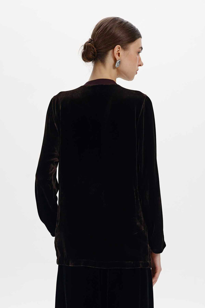 Veda Velvet Blouse