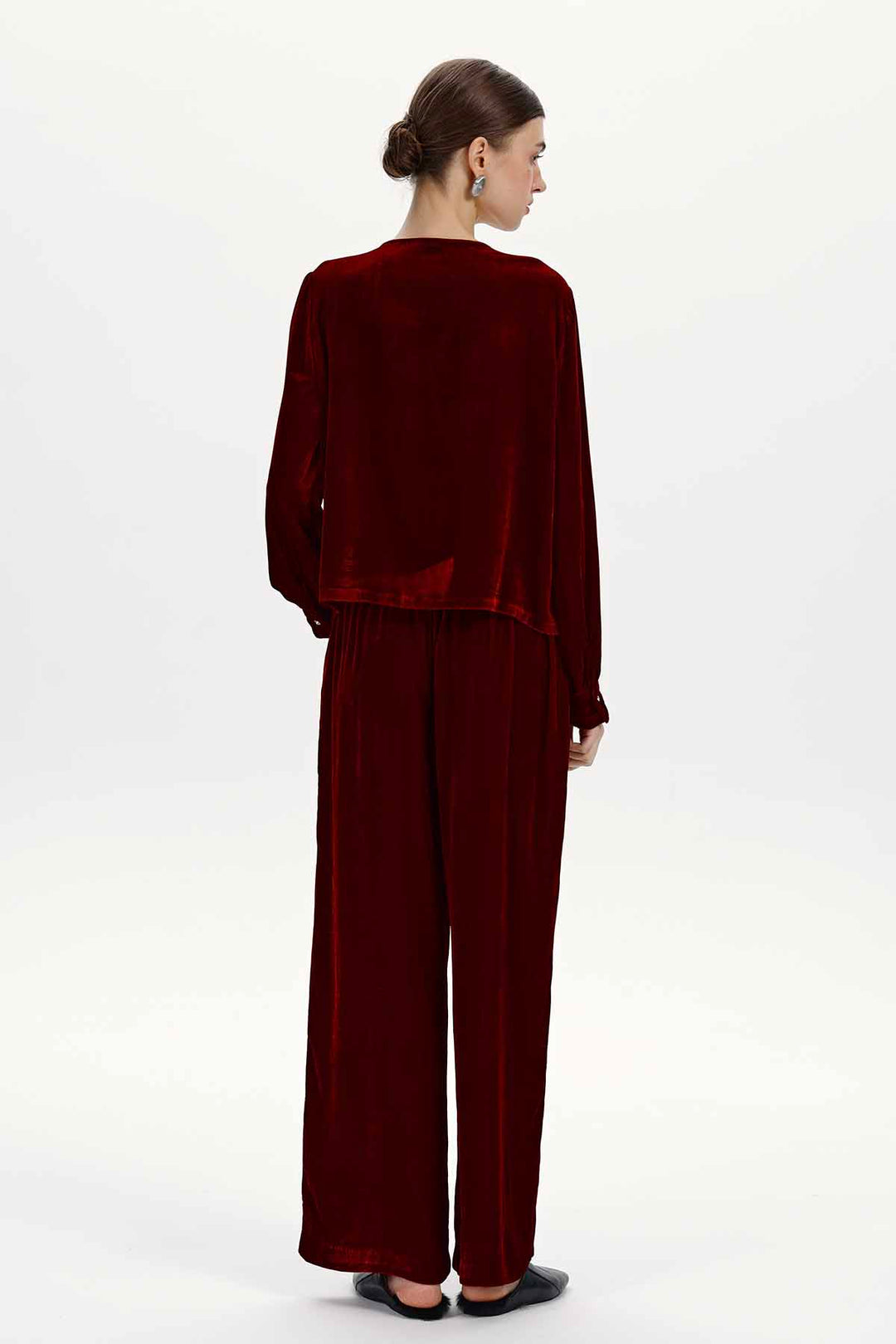 Greer Beaded Velvet Set