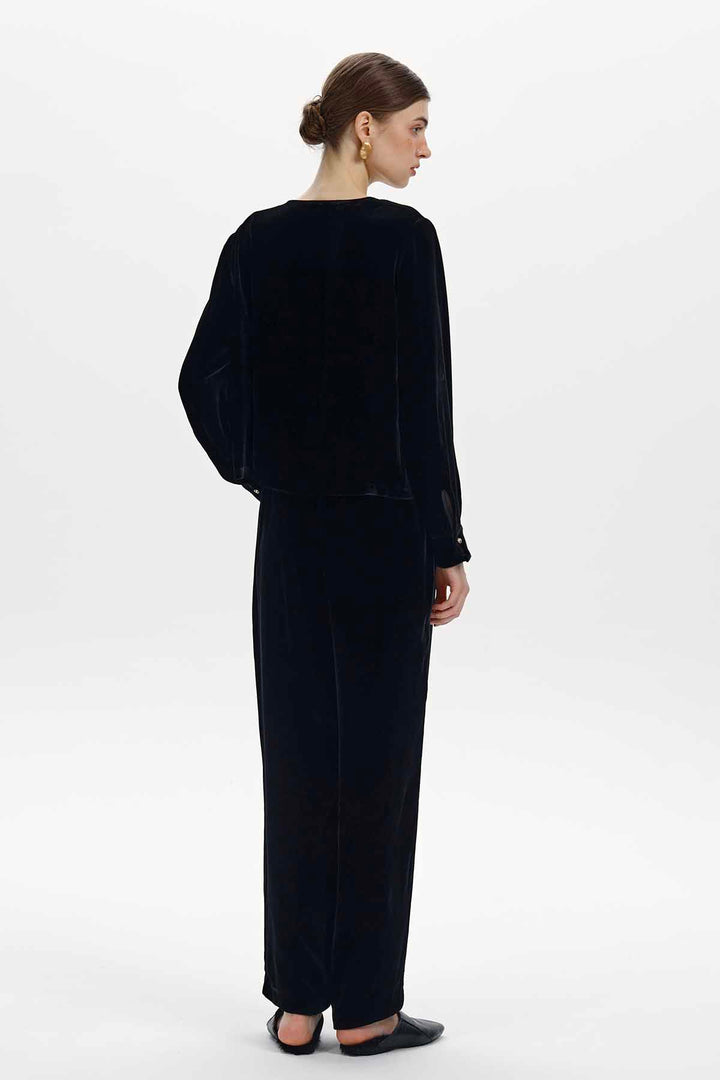 Greer Beaded Velvet Set