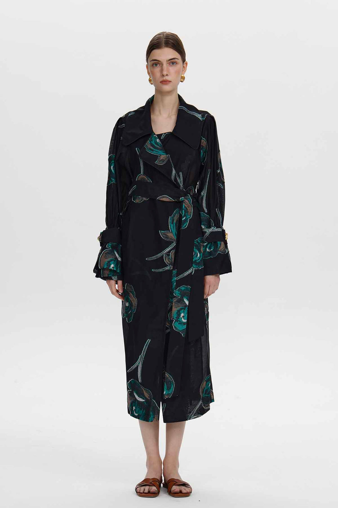 Simone Embroidered Coat