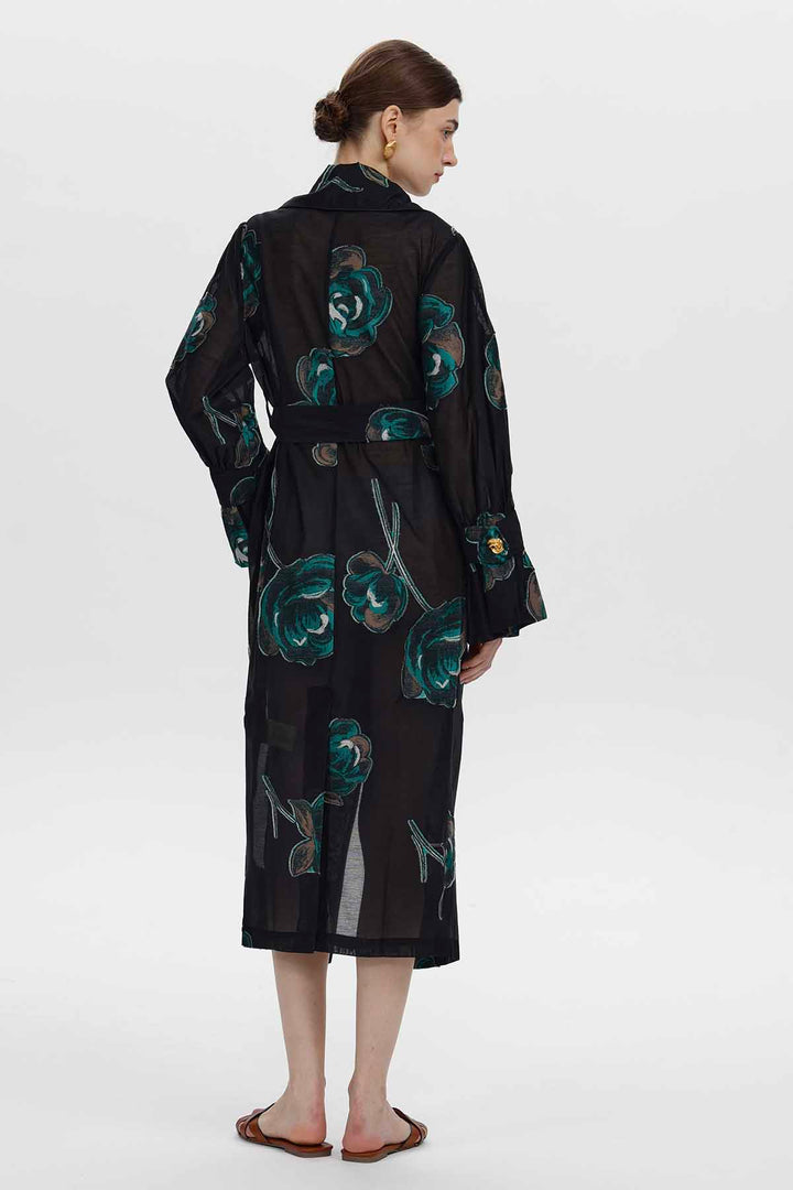Simone Embroidered Coat