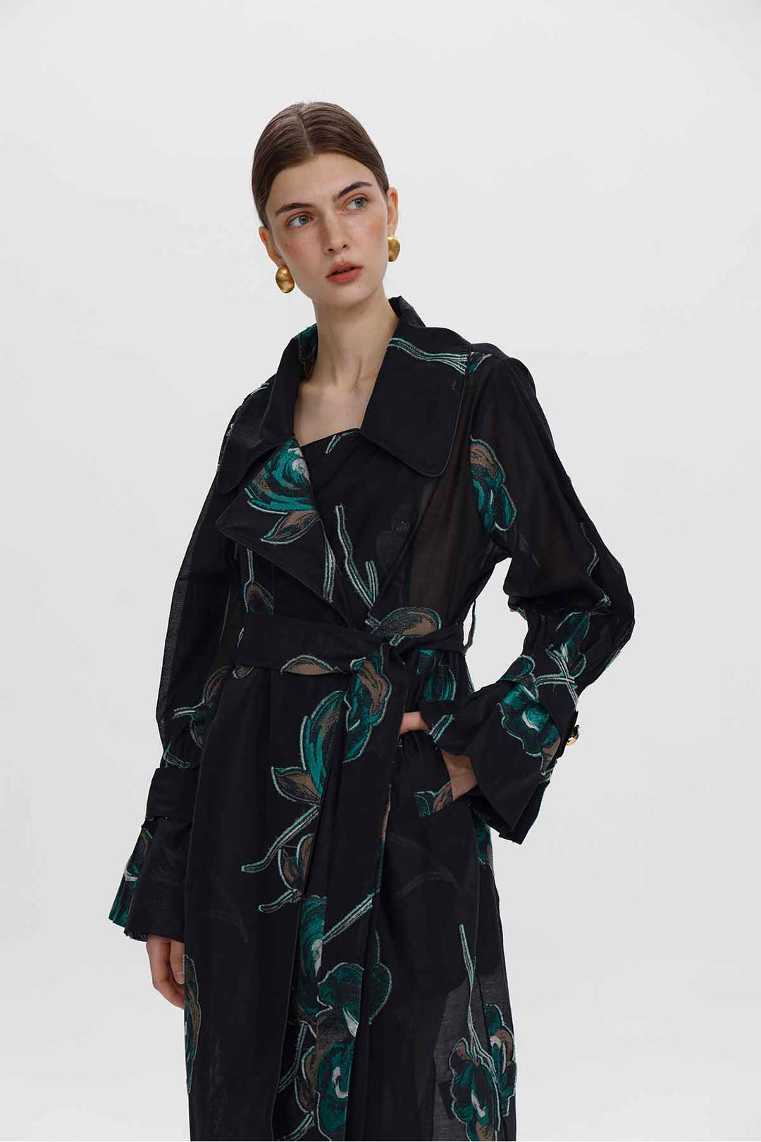 Simone Embroidered Coat