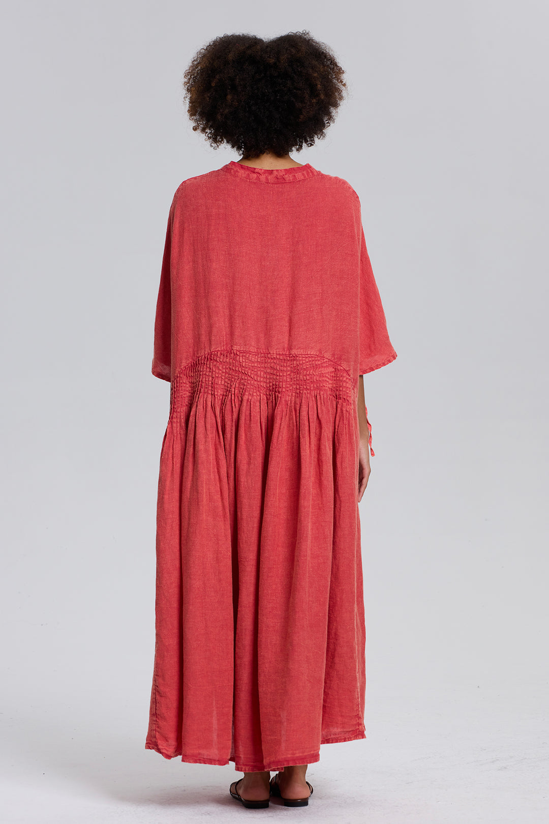 Edda Linen Maxi Dress