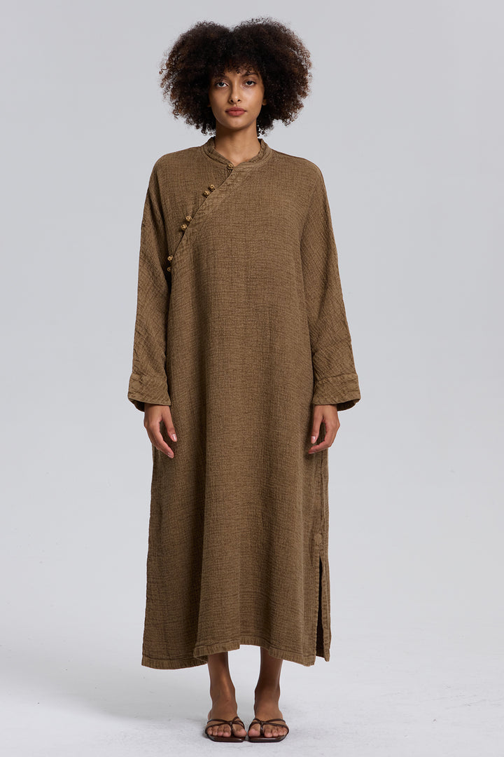 Babar Linen Maxi Dress