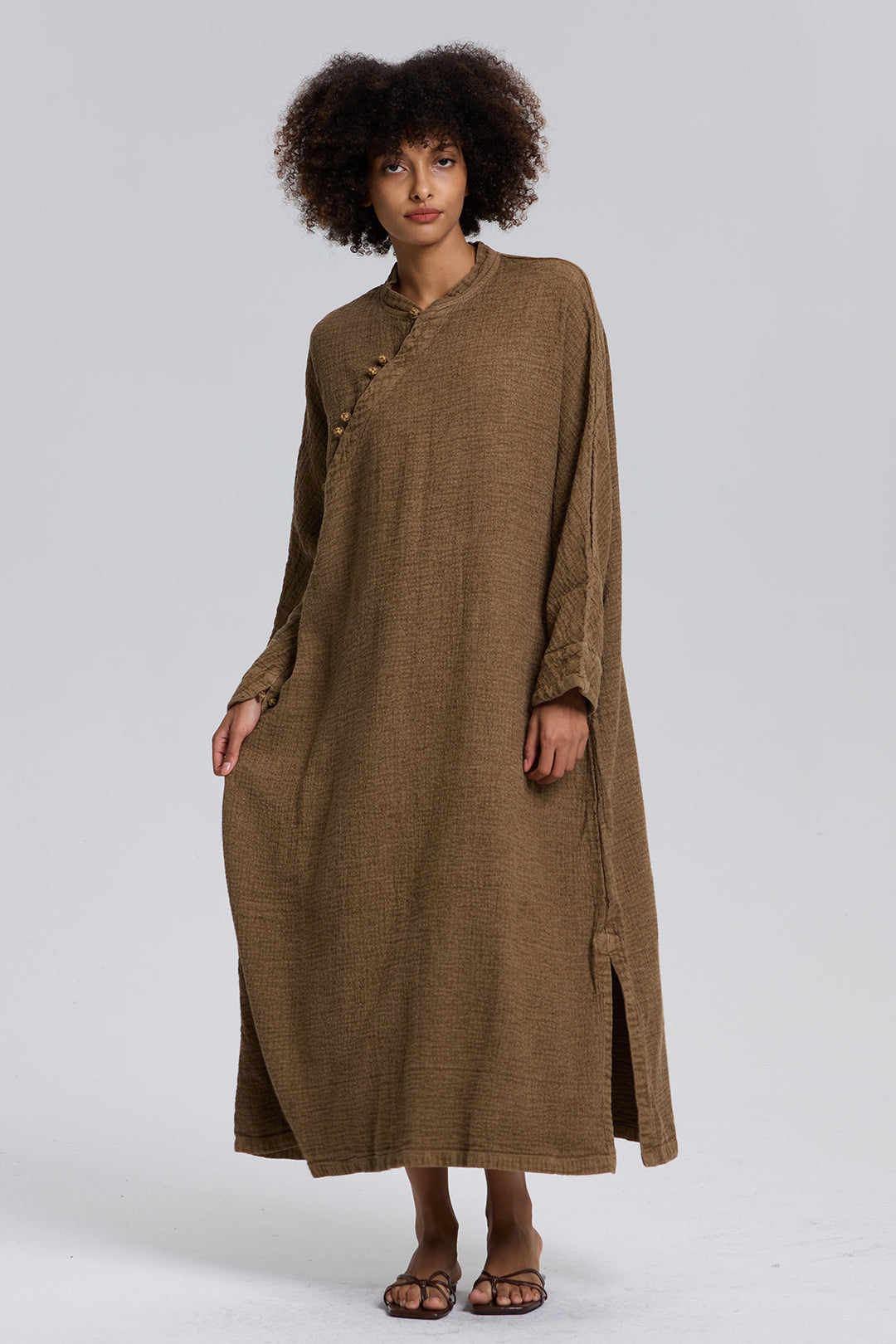 Babar Linen Maxi Dress