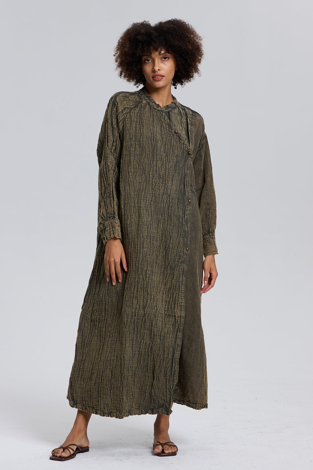 SALMA Linen Dress