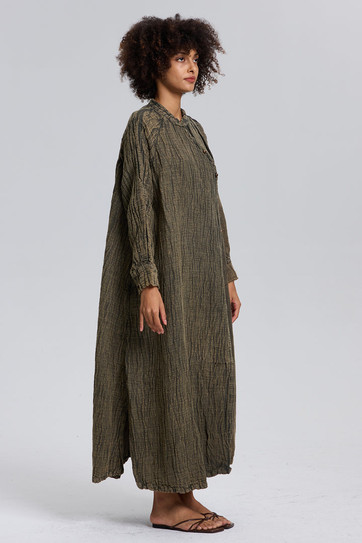 SALMA Linen Dress