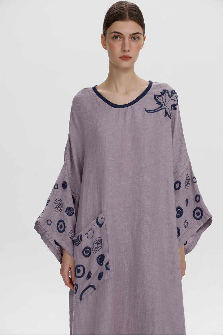 Maelle Embroidered Dress